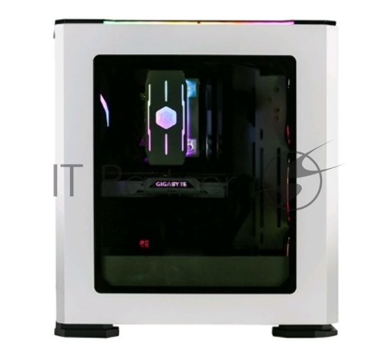 Корпус ZALMAN X3, ATX, WHITE, WINDOW, 2x3.5, 2x2.5, 2xUSB2.0, 2xUSB3.0, FRONT 3x120mm RGB, REAR 1x120mm RGB