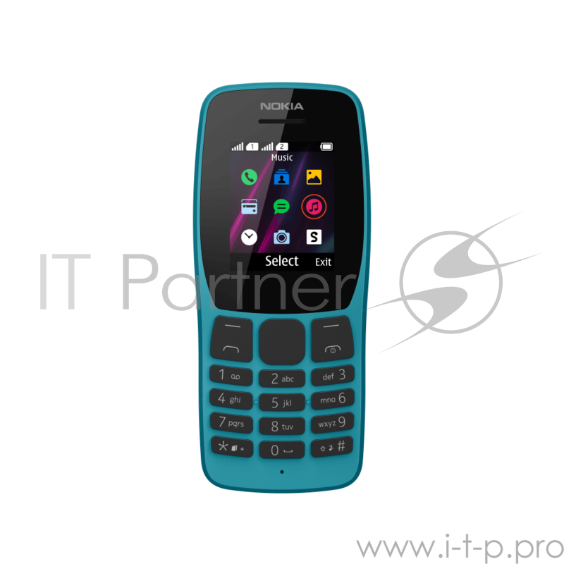 Nokia 110 DS (TA-1192) Blue Мобильный телефон