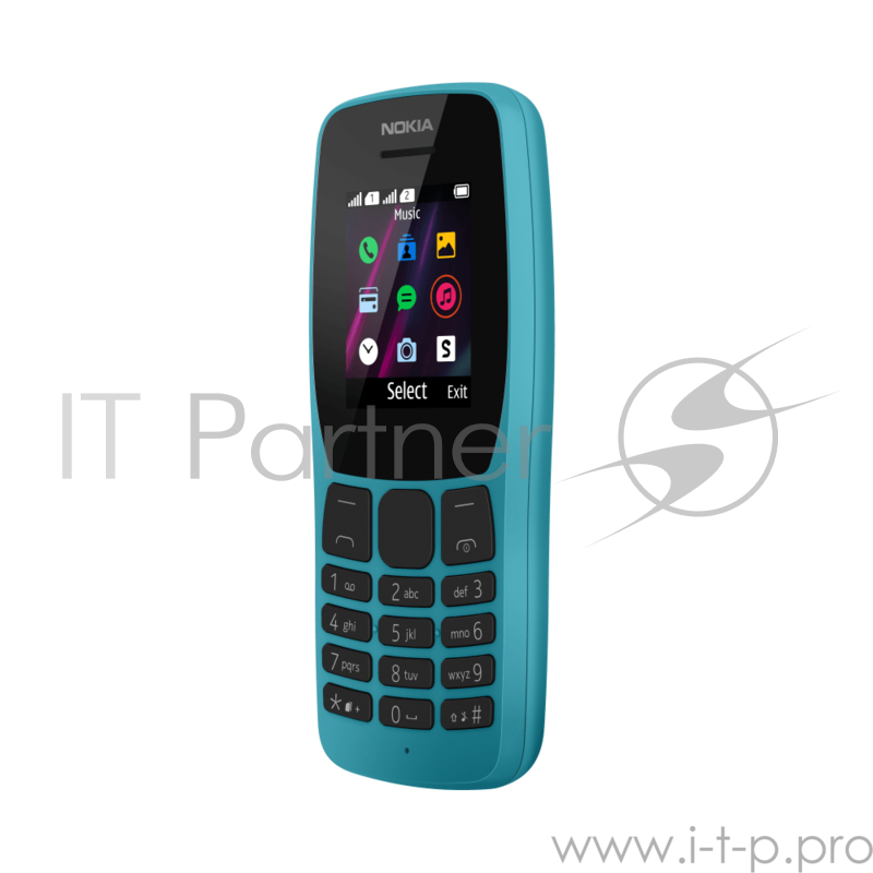 Nokia 110 DS (TA-1192) Blue Мобильный телефон