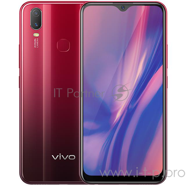 Мобильный телефон Y11 DUAL SIM 32GB AGATE RED 5654024 VIVO