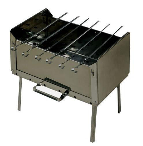 Мангал Дипломат 6 шампуров 350х250х350, толщина 1мм