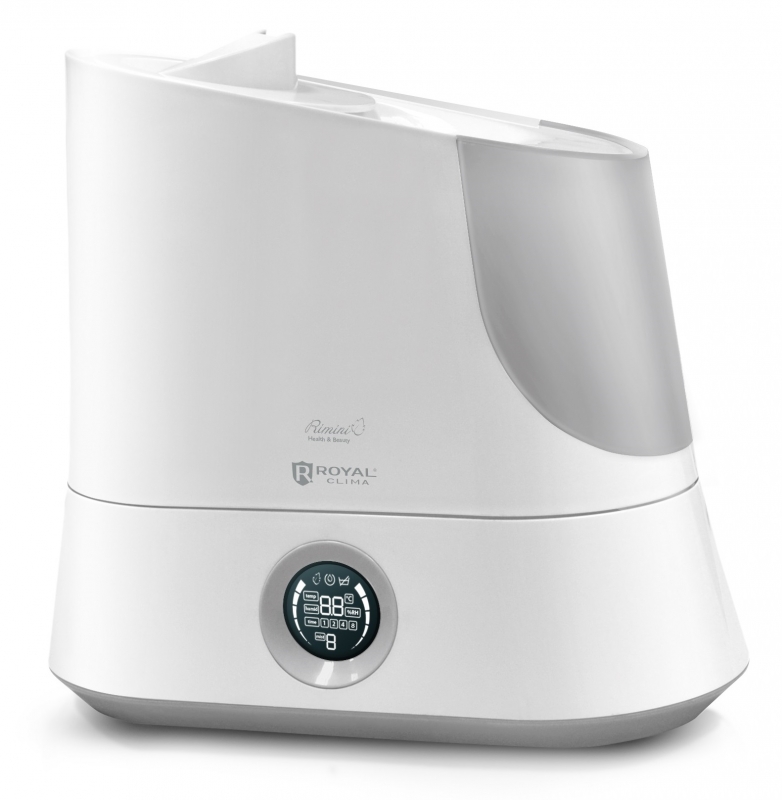 Увлажнитель воздуха Royal Clima RUH-R320/5.0E-WT 30Вт (ультразвуковой) белый/серый