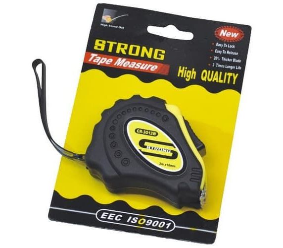 Рулетка 3 м Strong СТИ-60800312 модель 3G12W