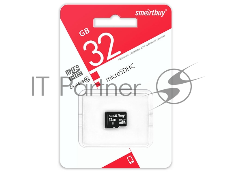 Карта памяти Micro SDHC 32GB Smartbuy Class 10 (без адаптера) LE
