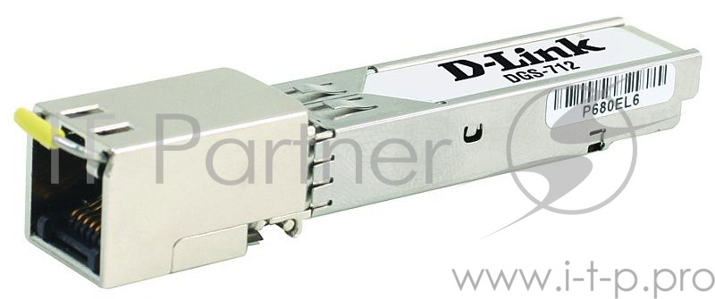 Модуль D-Link DGS-712 1 port 1000BASE-T Copper transceiver up to 100m support 3.3V power