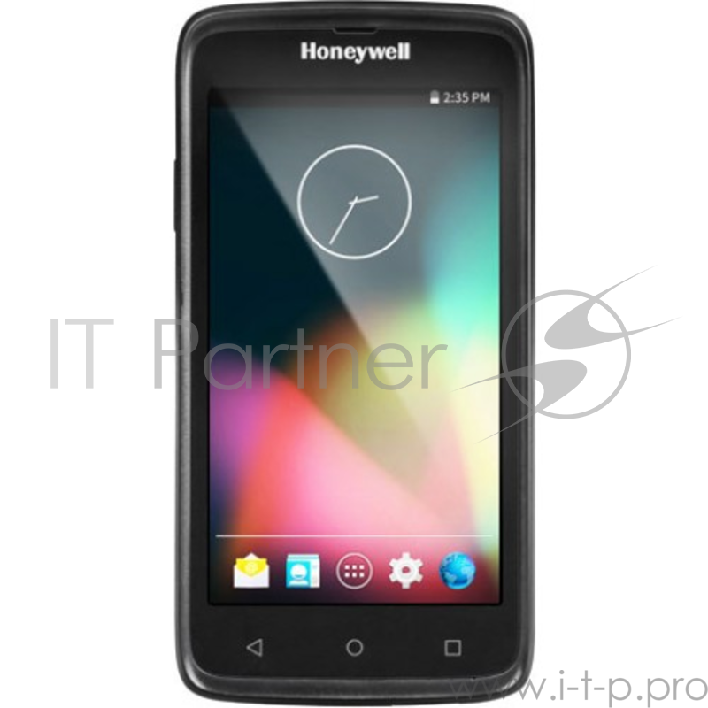 Терминал сбора данных HONEYWELL ScanPal EDA50 EDA50, WWAN, Android 7.1 with GMS, 802.11 a/b/g/n, 1D/2D Imager (HI2D), 1.2 GHz Quad-core, 2GB/16GB Memory, 5MP Camera, Bluetooth 4.0, NFC, Battery 4,000 mAh, USB Charger, Black,rest of the world