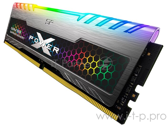 Модуль памяти Silicon Power 8GB 3200МГц XPOWER Turbine RGB DDR4 CL16 DIMM 1Gx8 SR