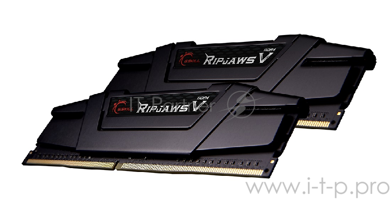 Модуль памяти G.SKILL RIPJAWS V DIMM DDR4 32GB (2x16GB kit) 3600MHz CL16 1.35V / F4-3600C16D-32GVKC / CLASSIC BLACK