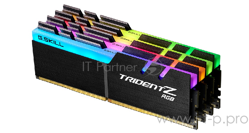 Модуль памяти G.SKILL TRIDENT Z RGB DIMM DDR4 32GB (4x8GB kit) 3600MHz CL18 1.35V / F4-3600C18Q-32GTZR