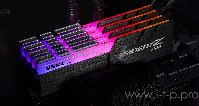 Модуль памяти G.SKILL TRIDENT Z RGB DIMM DDR4 64GB (4x16GB kit) 3600MHz CL16 1.35V / F4-3600C16Q-64GTZRC