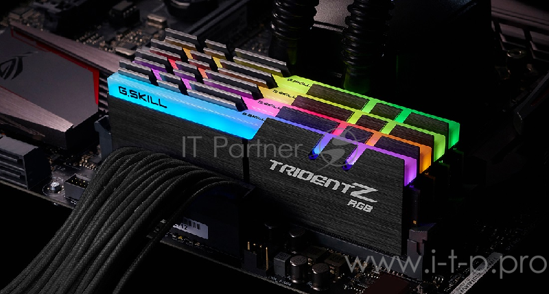 Модуль памяти G.SKILL TRIDENT Z RGB DIMM DDR4 64GB (4x16GB kit) 3600MHz CL16 1.35V / F4-3600C16Q-64GTZRC