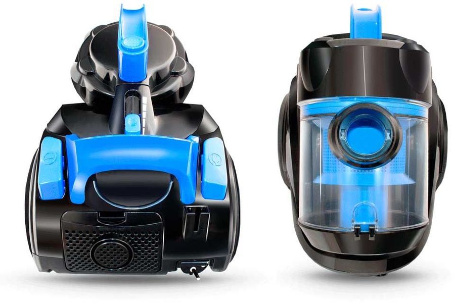 Пылесос Ginzzu VS420 чёрный/синий