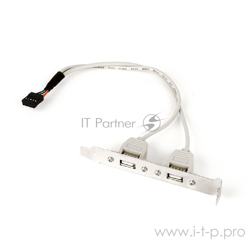 Планка в сист блок на 2 USB2,0, Gembird