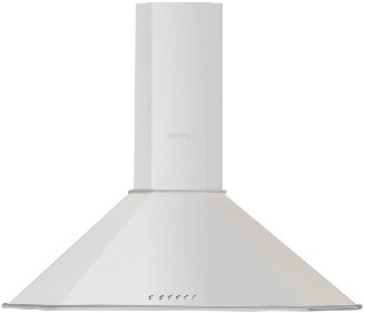 Вытяжка купольная Korting KHC 9639 X, 90 см, 650 м3/ч, механическое управление, 3 режима, нержавеющая сталь+хромированная рамка