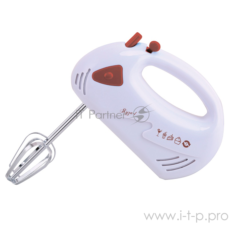 Миксер Великие Реки Яуза-1, белый с красным