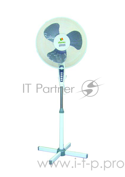 Вентилятор напольный SLAVNO SL-202, ТАЙМЕР 60 м. 40 Вт, d=40 см.,3 скорости, h=125 см.