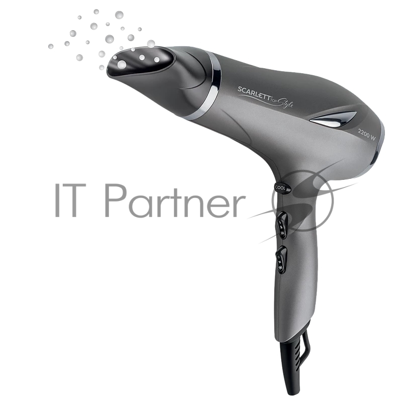 Фен-щетка Scarlett SC-HD70I25 (графит)