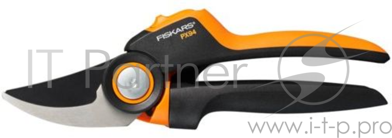 Сучкорез плоскостной Fiskars PowerGear PX94 большой черный/оранжевый (1023628)