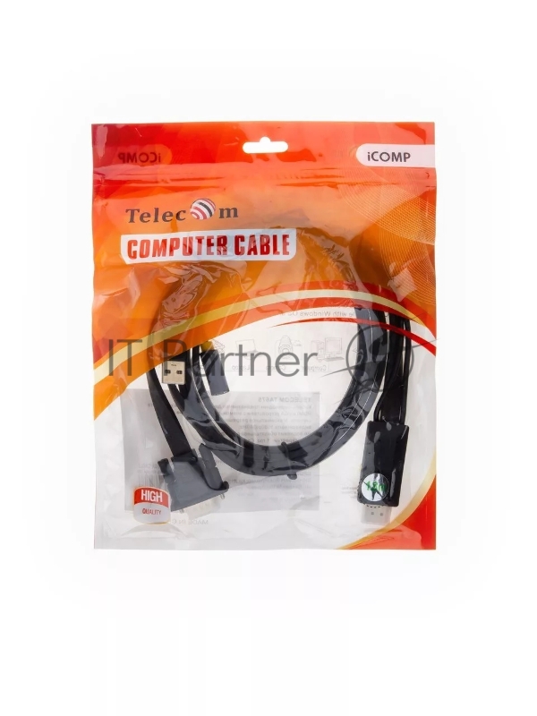 Кабель-переходник HDMI+audio+USB --> VGA_M/M 1,8м Telecom <TA675-1.8M>