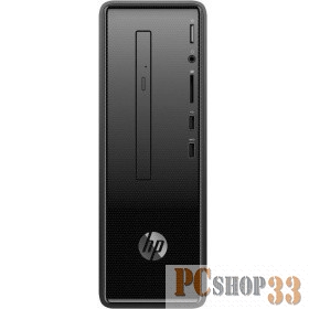 Неттоп ПК HP 290-p0038ur black (Core i3 9100/4Gb/1Tb/noDVD/AMD Radeon 520 2Gb/BT/WiFi/W10) (7JU61EA)