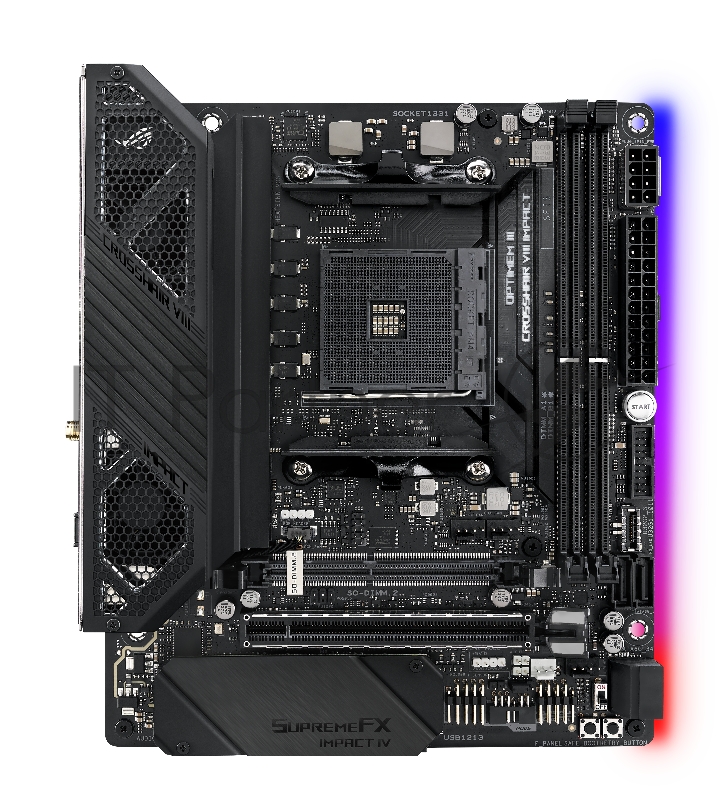 Материнская плата ROG CROSSHAIR VIII IMPACT /ROG,AM4,X570,USB3.2,M.2,MB