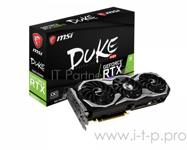 Видеокарта PCIE16 RTX2080TI 11GB RTX 2080 TI DUKE 11G OCV1 MSI