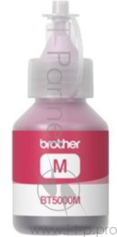 Картридж струйный Brother BT5000M пурпурный для Brother DCP-T300/T500W/T700W (5000стр.)