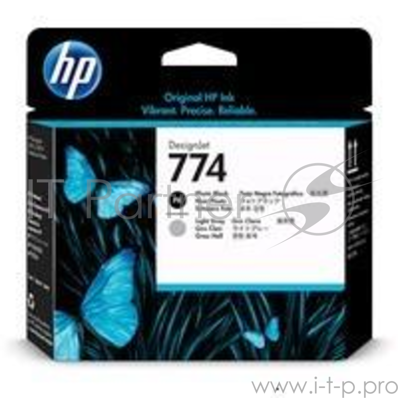 Печатающая головка HP 774 фото черная и светло-серая