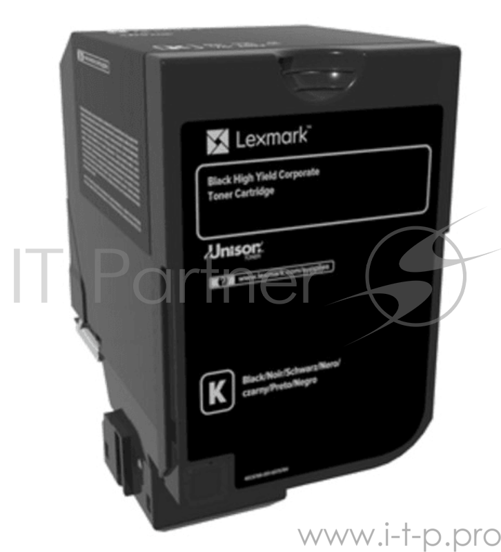 Lexmark CS720, CS725 Black High Yield Return Program Toner Corporate Cartridge 20,000 pages CS720,