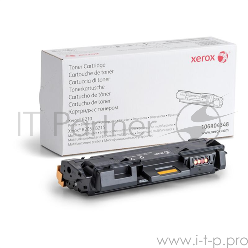 Картридж лазерный Xerox 106R04348 черный (3000стр.) для Xerox B205/210/215