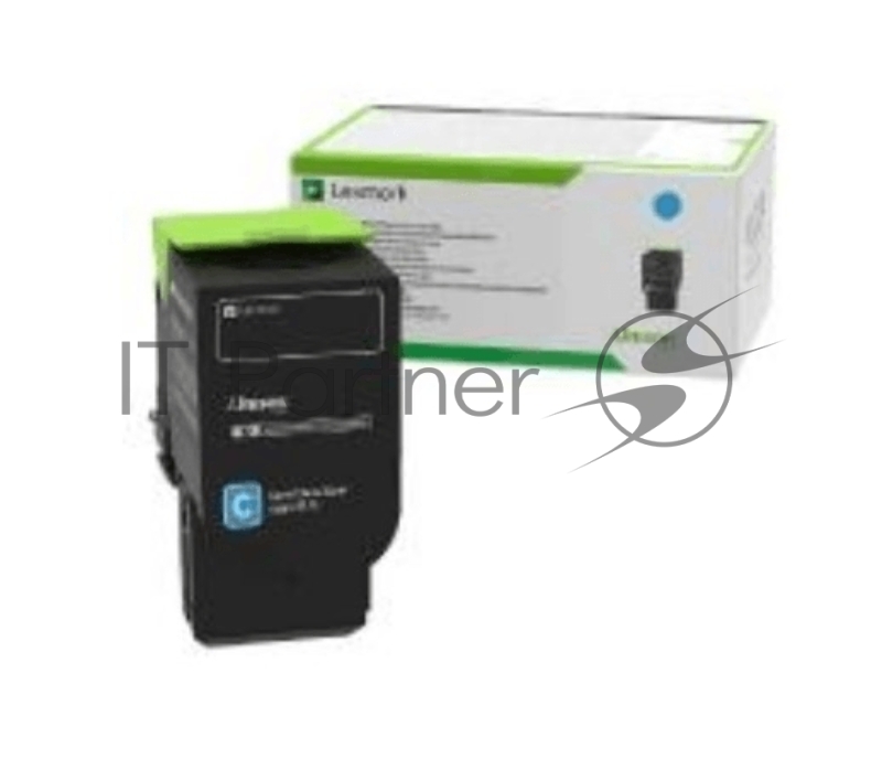 Контрактный картридж Lexmark ультравысокой емкости с голубым тонером (7000) CS521dn, CS622de, CX522