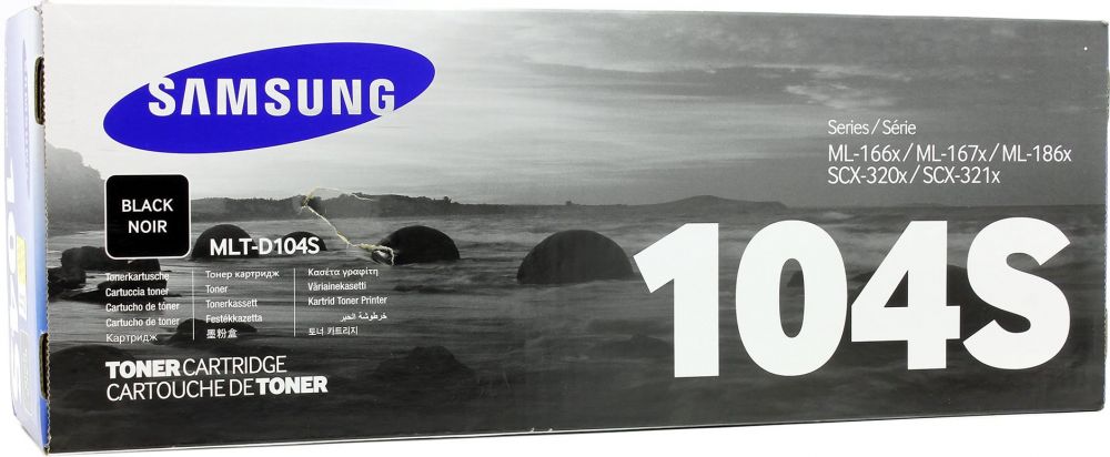 Тонер Картридж SAMSUNG MLT-D104S SU748A черный (1500стр.) для Samsung ML-1665/1660 SCX-3200/3217