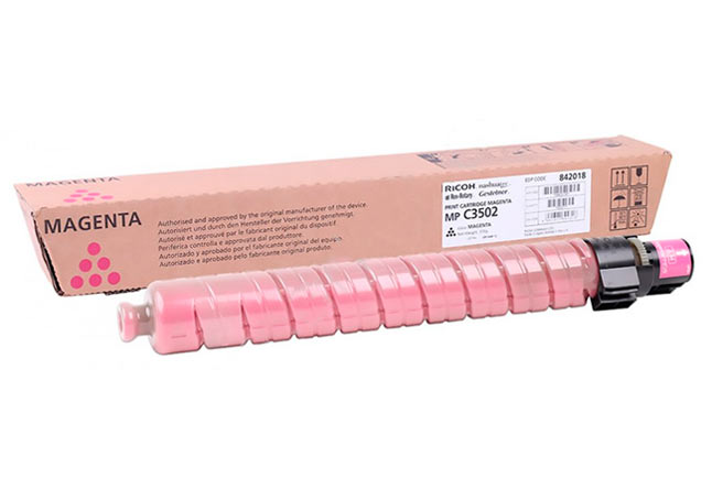 Тонер-картридж Ricoh малиновый тип MP C3502