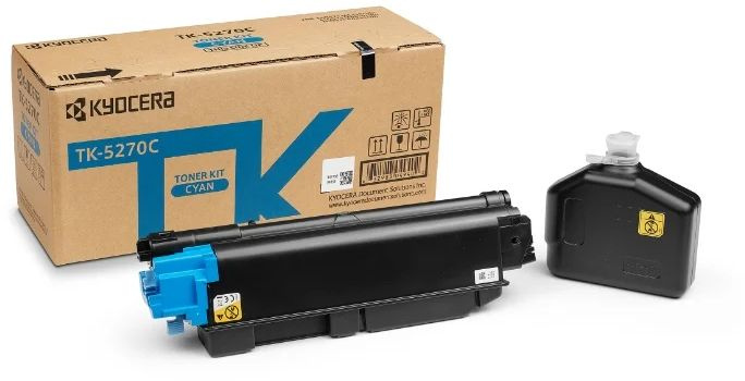 Kyocera-Mita TK-5270C Тонер-картридж,Cyan {P6230cdn/M6230cidn/M6630cidn (6000стр)}