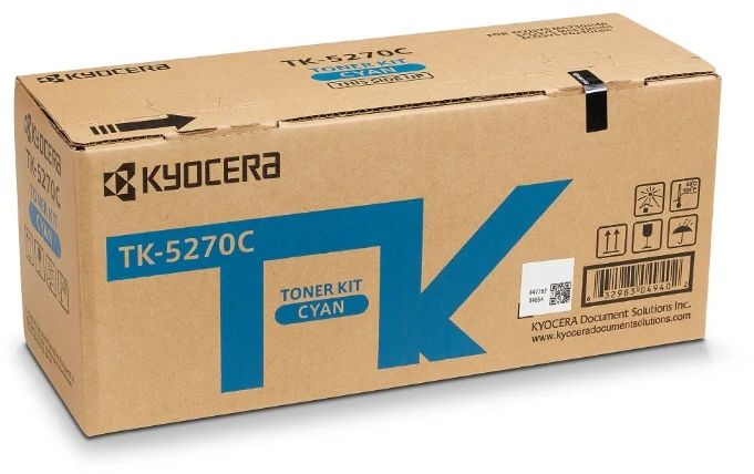 Kyocera-Mita TK-5270C Тонер-картридж,Cyan {P6230cdn/M6230cidn/M6630cidn (6000стр)}