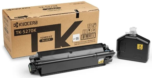 Kyocera-Mita TK-5270K Тонер-картридж,Black {P6230cdn/M6230cidn/M6630cidn (6000стр)}