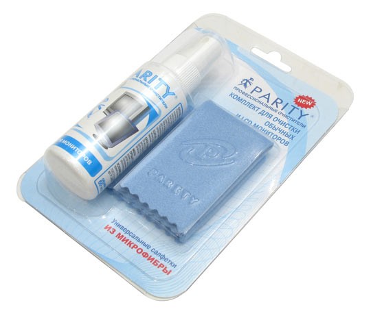 Чистящий набор (салфетки + спрей) Parity (салфетки и спрей) 60мл