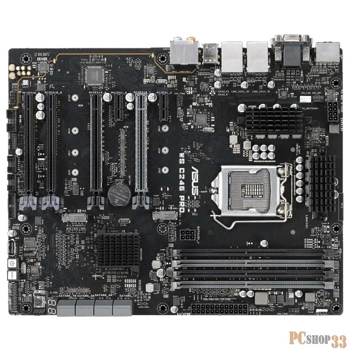 Серверные компоненты ASUS WS C246 PRO , RTL {5}