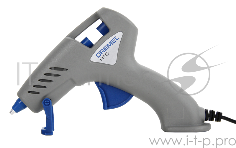 Клеевой пистолет Dremel Glue Gun 910 F0130910JC (220В, 165град., 7мм) + 3 стержня