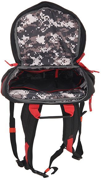 Рюкзак для ноутбука 15.6 HP Odyssey черный/красный полиэстер (X0R83AA)