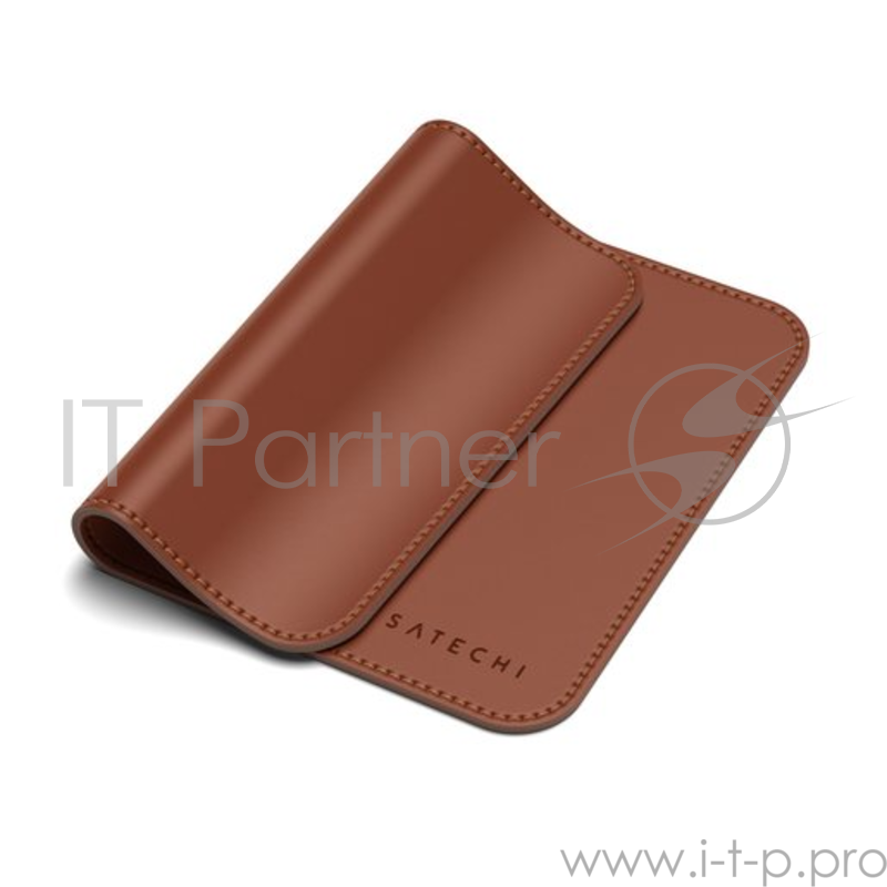 Коврик Satechi Eco Leather Mouse Pad для компьютерной мыши. Материал эко-кожа (искусственная кожа. Размер 25 x 19 см. Цвет коричневый.