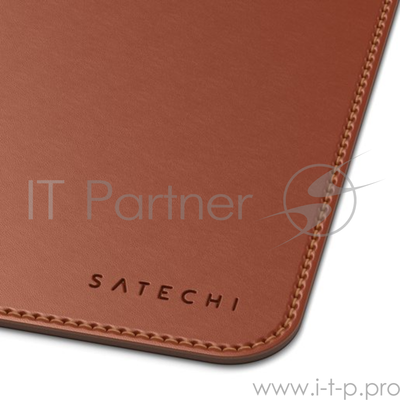 Коврик Satechi Eco Leather Mouse Pad для компьютерной мыши. Материал эко-кожа (искусственная кожа. Размер 25 x 19 см. Цвет коричневый.