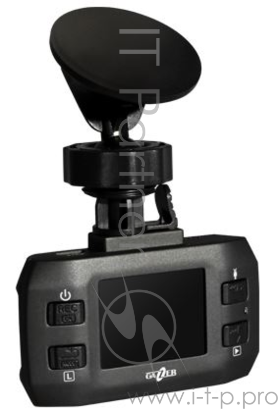 Автомобильный Видеорегистратор GAZER F121 +SD 16Gb. 1.5/ 160°/ Full HD 1920x1080/G-sensor/microSD до 128Gb
