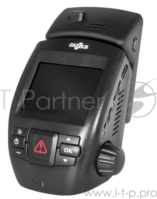 Автомобильный Видеорегистратор GAZER F150 +SD 16Gb. 2.0/ 160°/ Full HD 2304x1296/G-sensor/microSD до 64Gb