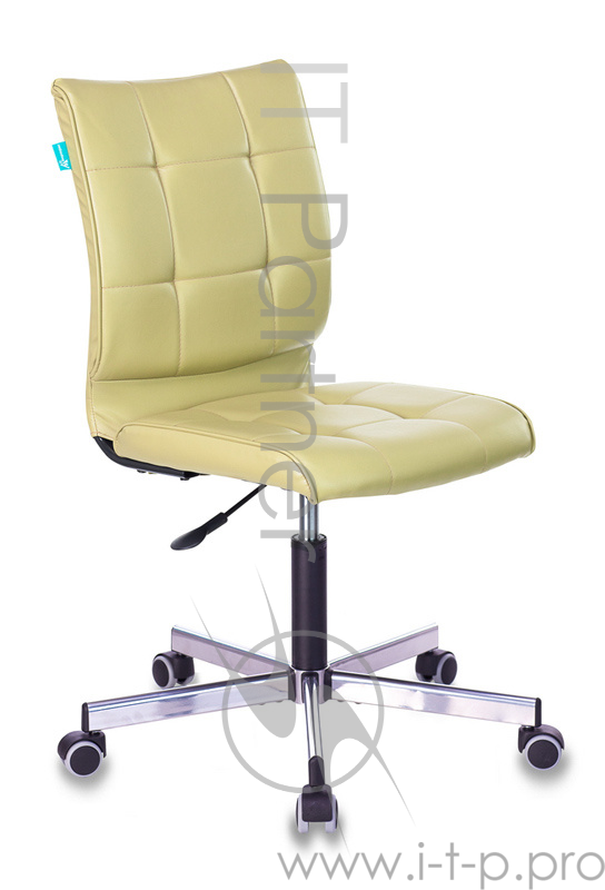 Кресло Бюрократ CH-330M/GREEN без подлокотников зеленый Best 79 искусственная кожа крестовина металл