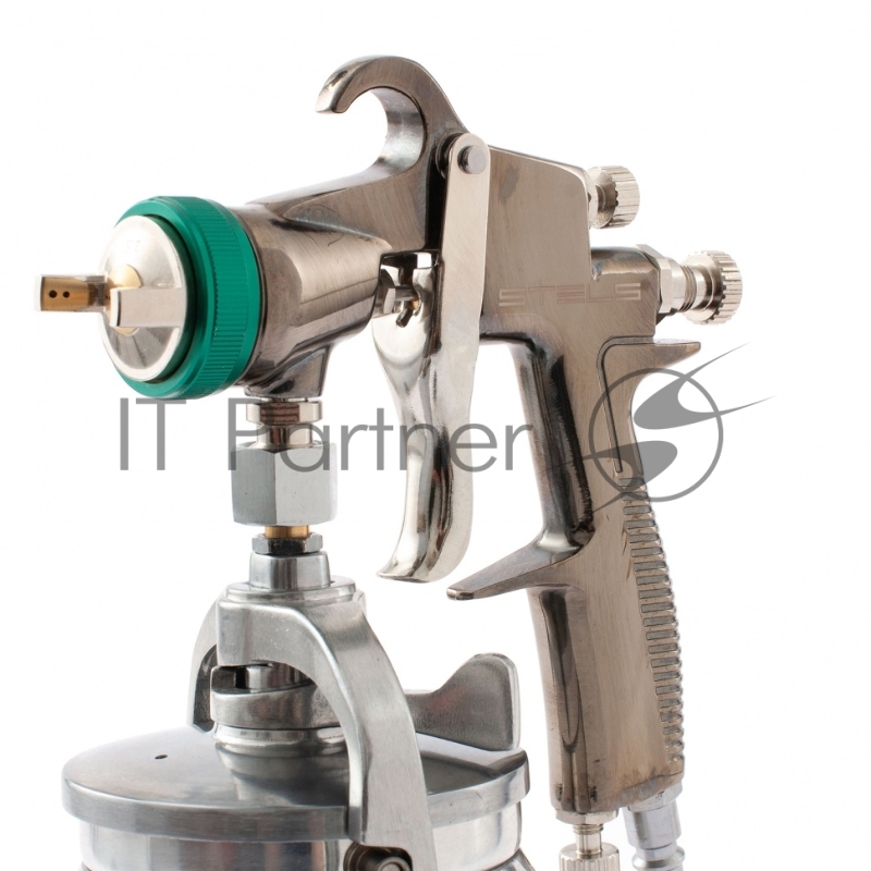 Краскопульт пневматический STELS as 951 lvlp 57368 профессиональный всасывающего типа