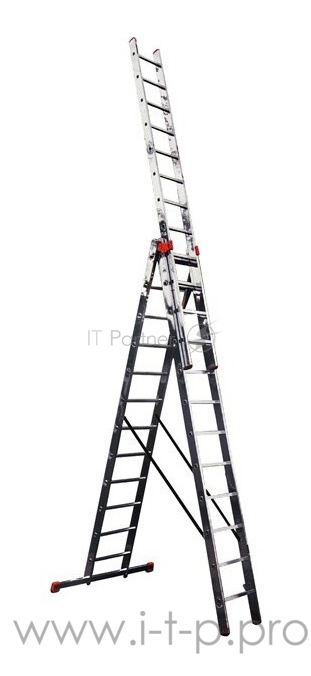 KRAUSE TRIBILO Универс. лестница их трёх частей, 3x10 перекладин 129680