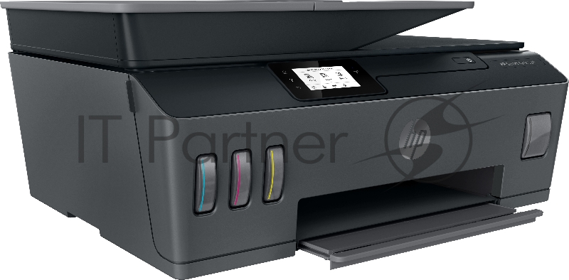 МФУ HP Smart Tank 530 AiO Printer (p/c/s, A4, 4800x1200dpi, CISS, 11(5)ppm, 1tray 100, ADF 35, USB2.0/Wi-Fi, 1y war, cartr. B 18K & 8K CMY in box)