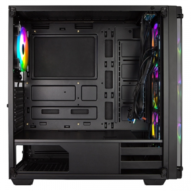 Venom X EN41756 E-ATX, USB3.0x1+USB2.0x2, Front & Left TG,Front 3xCX120 & Rear 1xCX120 Fans