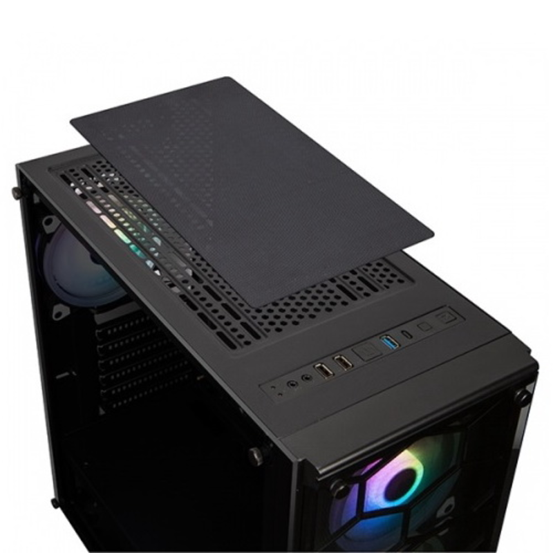 Venom X EN41756 E-ATX, USB3.0x1+USB2.0x2, Front & Left TG,Front 3xCX120 & Rear 1xCX120 Fans